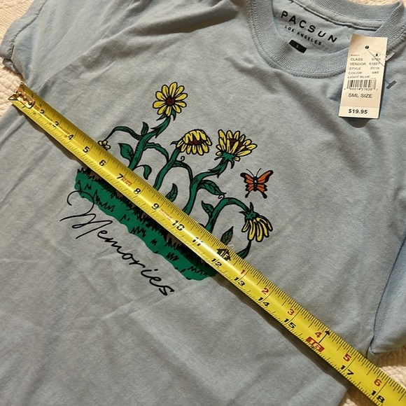 Pacsun T Shirt “Faded Memories.”  NWT. Size small UNISEX - Picture 7 of 7